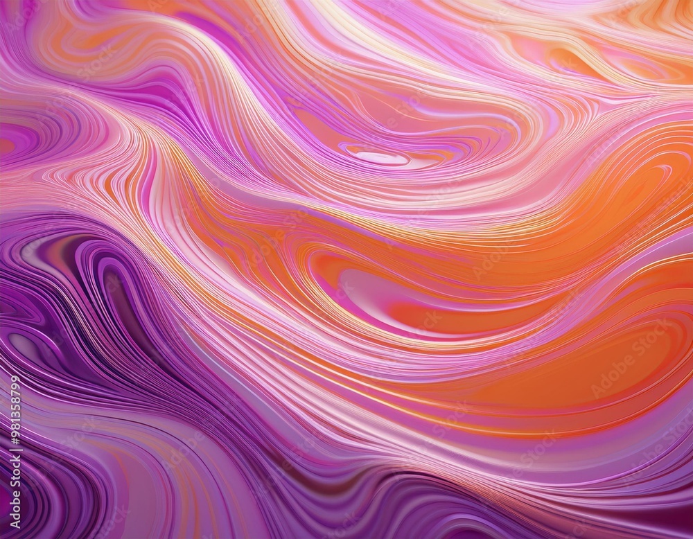 Fototapeta premium Arrière-plan abstrait avec des ondulations subtiles pour un effet de mouvement délicat.