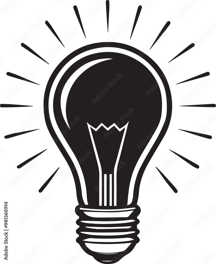 light bulb on a white background. light bulb on a white background.