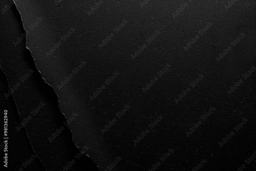 Fototapeta premium Black brick wall textured background. loft interior design