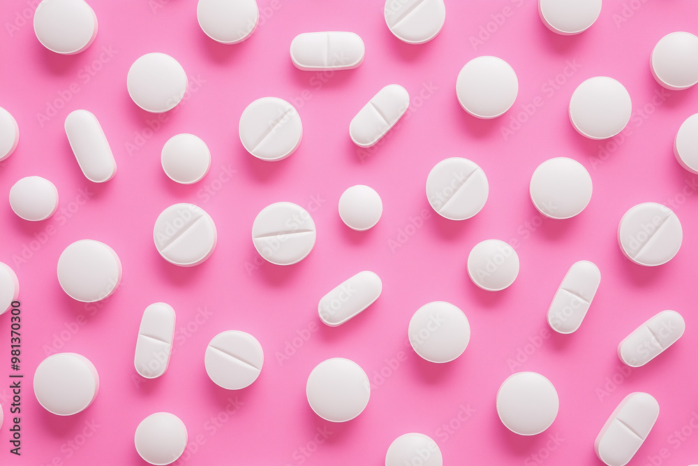 , A pattern of pills and circular rings on a pink background --ar 3:2 --v 6.1 Job ID: 2dc919f2-570d-47d0-925e-d01dd2936c2b , A pattern of pills and circular rings on a pink background --ar 3:2 --v 6.1 Job ID: 2dc919f2-570d-47d0-925e-d01dd2936c2b
