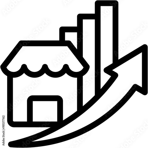 Market Growth Icon