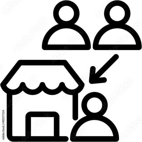 Customer Acquisition Icon