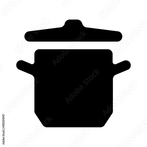 Cooking Pot Solid Icon