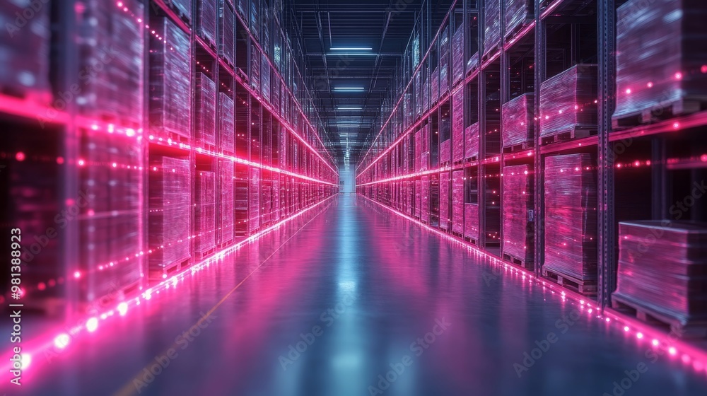 The role of AI in predicting and optimizing warehouse operations with vibrant lighting The role of AI in predicting and optimizing warehouse operations with vibrant lighting