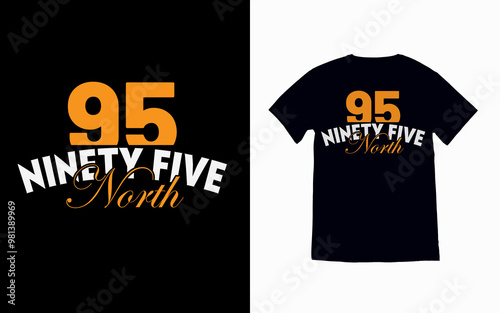 Typography text design t shirt design