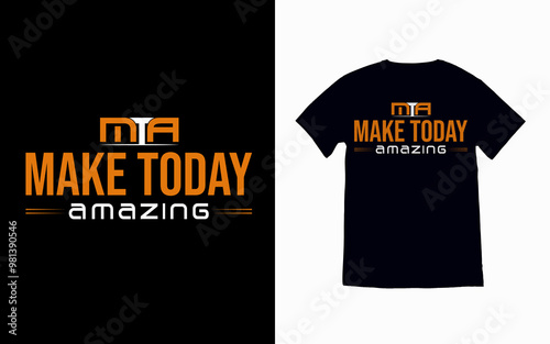 Typography text design t shirt design