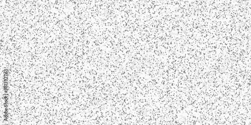 Abstract design with white paper background and terrazzo flooring texture .beautiful terrazzo matt tile stone for flooring grey marble texture background .black and white terrazzo stone texture.