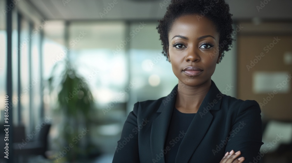 Professional Businesswoman in Office Professional Businesswoman in Office