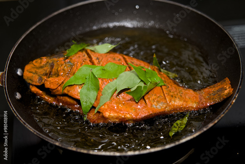 Sizzling Fried Fish photo