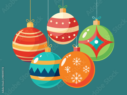 christmas balls set