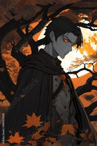 scary halloween witch