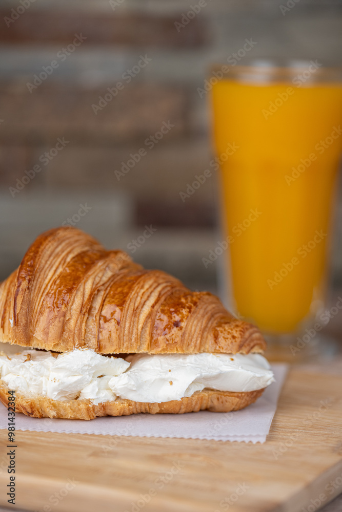 cream cheese croissant