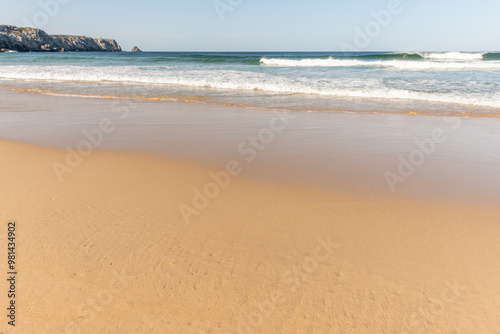 Pen Hat Beach on the Iroise Sea.