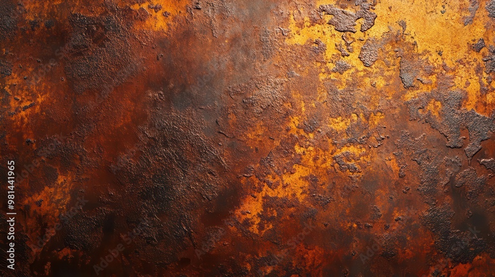 closeup of weathered iron surface showcasing rich warm rust tones intricate texture details dramatic side lighting emphasizes patterns abstract industrial aesthetic closeup of weathered iron surface showcasing rich warm rust tones intricate texture details dramatic side lighting emphasizes patterns abstract industrial aesthetic