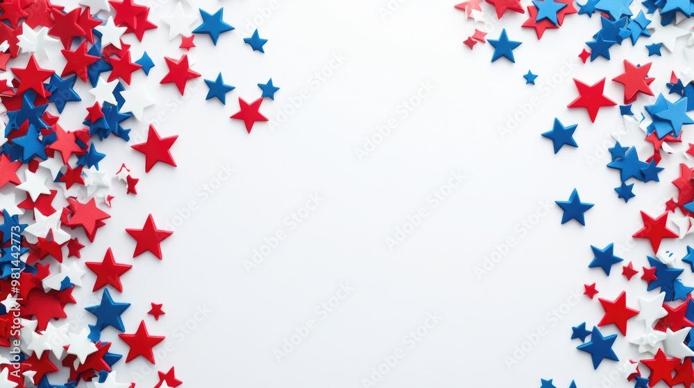 patriotic stars backdrop