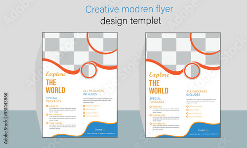  crative' modren' flyer' design' layout' with' graphic' element; and' templet' clran' rectangl' 
           red' blue' drack' colour' vareation.
