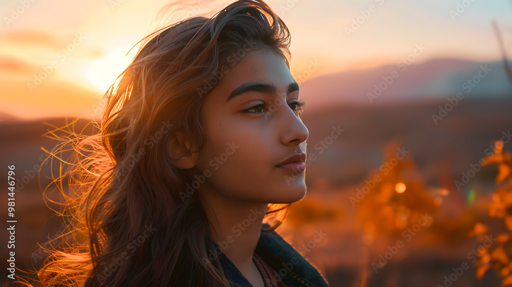 Cinematic still of a woman with long hair standing in sand with a environment of sadness Cinematic still of a woman with long hair standing in sand with a environment of sadness
