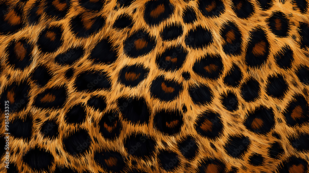 Leopard skin pattern, animal skin design. Fur Texture. Illustration Leopard skin pattern, animal skin design. Fur Texture. Illustration