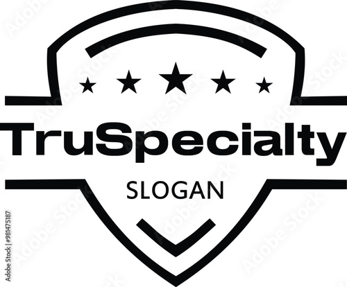 Vector illustration logo icon symbol specialty isolated on white background