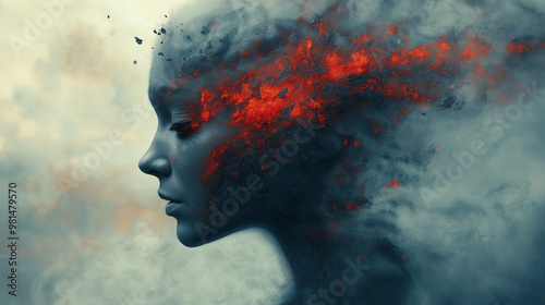 visual representation of depression