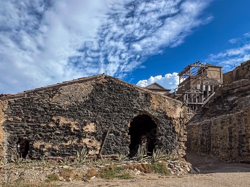 Old silver mine in Sardinia  photo