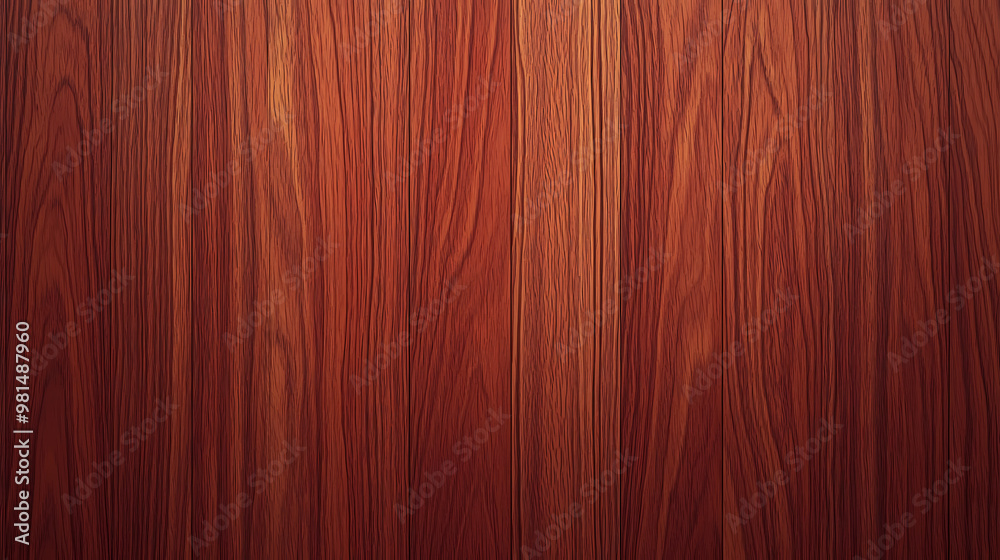 Realistic flat mahogany wood texture and detailed background. Wood Grain. Illustration Realistic flat mahogany wood texture and detailed background. Wood Grain. Illustration