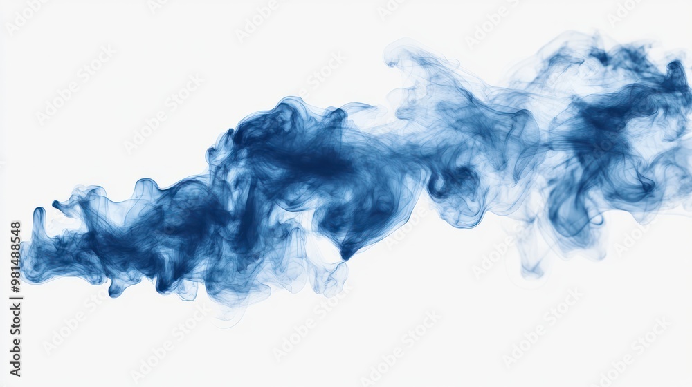 Blue Smoke isolated on white transparent background. Fog in blue color. Ideal for creative design and advertising transparent background Blue Smoke isolated on white transparent background. Fog in blue color. Ideal for creative design and advertising transparent background