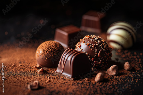 assorted chocolates photo