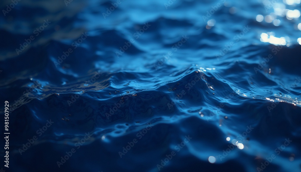 Shimmering Teal Surface with Fluid Cosmic Waves Shimmering Teal Surface with Fluid Cosmic Waves