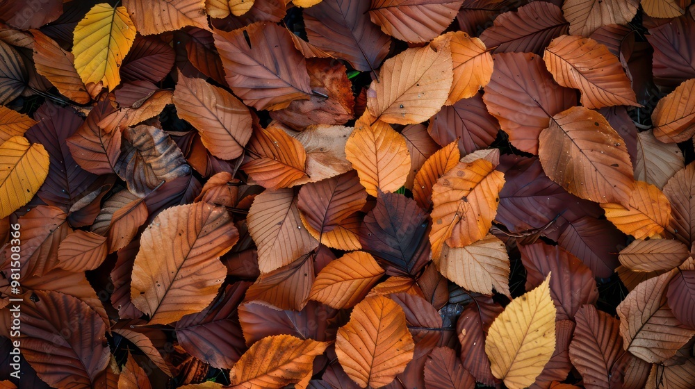 Close-up of dry, brown leaves with intricate veins, forming a textured background. Close-up of dry, brown leaves with intricate veins, forming a textured background.