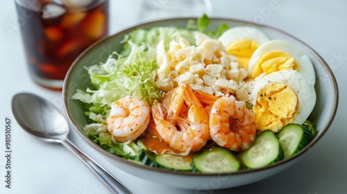 rice with shrimp and vegetables