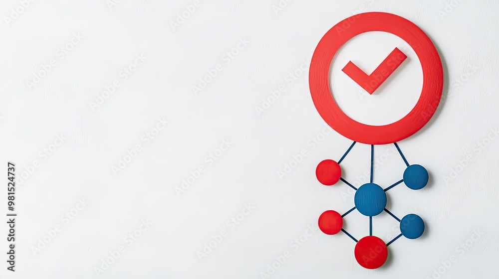 A flowchart on a whiteboard with a large target icon at the end, showing the step-by-step process of reaching strategic business goals A flowchart on a whiteboard with a large target icon at the end, showing the step-by-step process of reaching strategic business goals