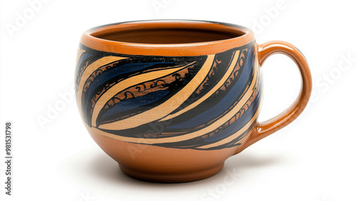 Coffee cup are beautiful, have patterns, designs, and beautiful shape.