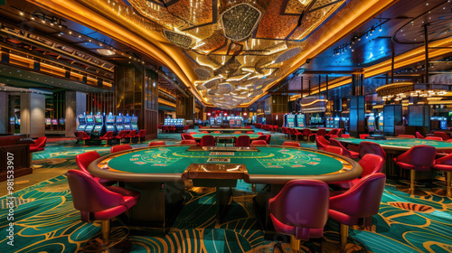 The Luxurious Casino Interior photo