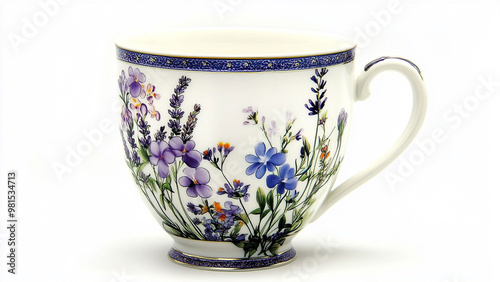 Coffee cup are beautiful, have patterns, designs, and beautiful shape.