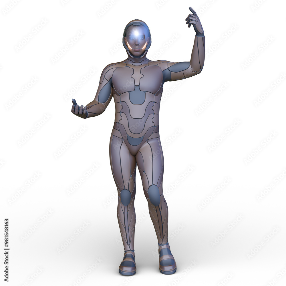 サイバーマン 3DCGレンダリング サイバーマン 3DCGレンダリング
