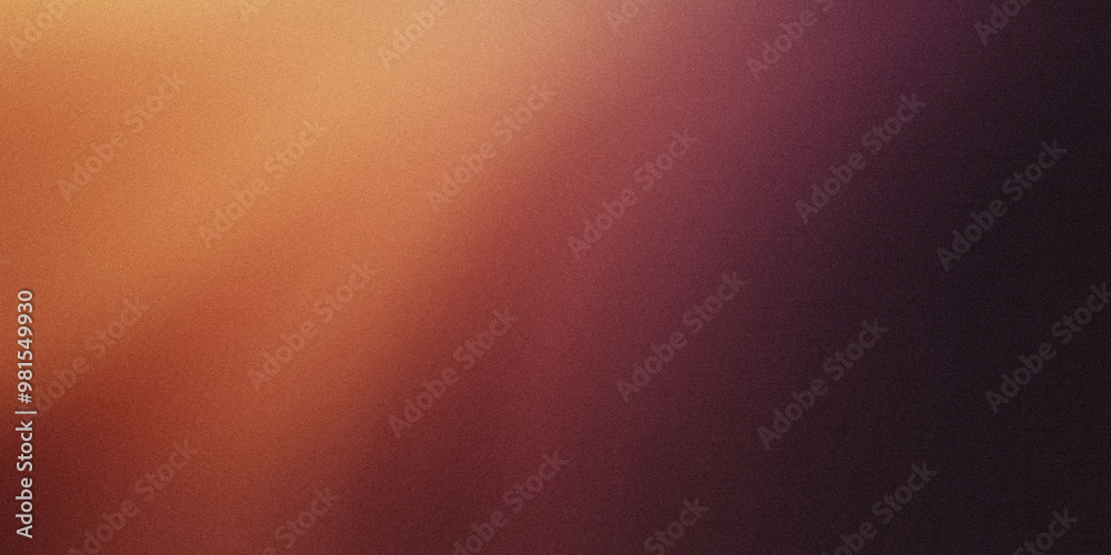 Gradient background with charcoal brown, soft plum, and dusty orange tones, noise texture effect Gradient background with charcoal brown, soft plum, and dusty orange tones, noise texture effect