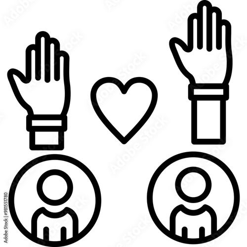 Allyship icon