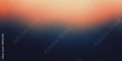 Gradient background with deep navy and burnt orange tones, noise texture effect