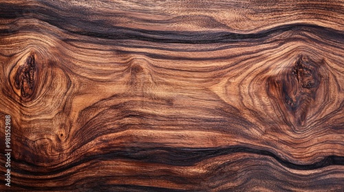 Dark brown wood texture with natural pattern showing grain