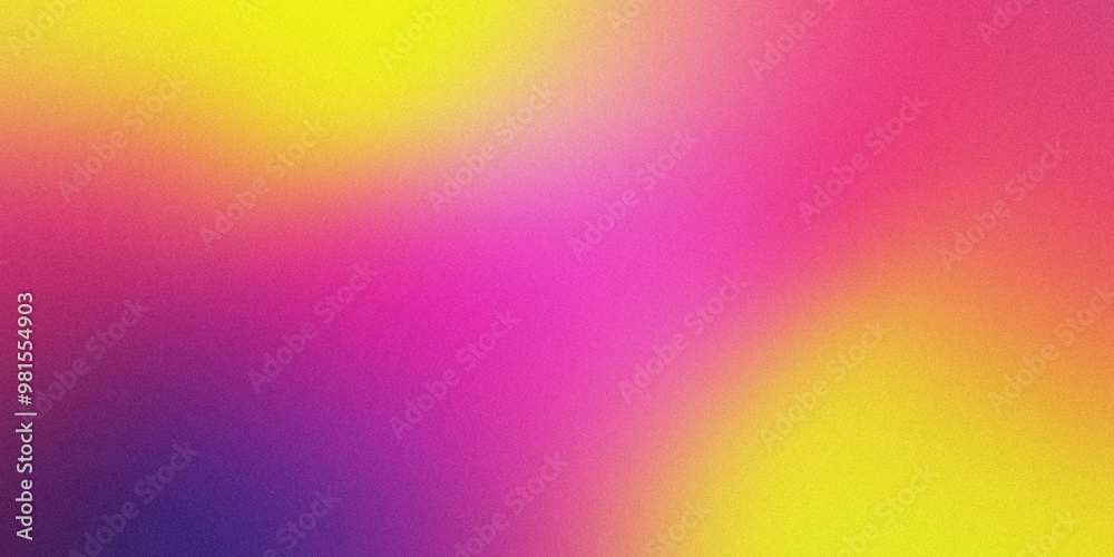 Gradient background with neon yellow and bright magenta tones, noise texture effect Gradient background with neon yellow and bright magenta tones, noise texture effect