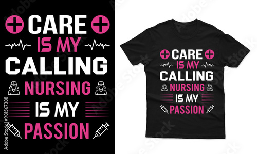 Nurse T-shirt Design