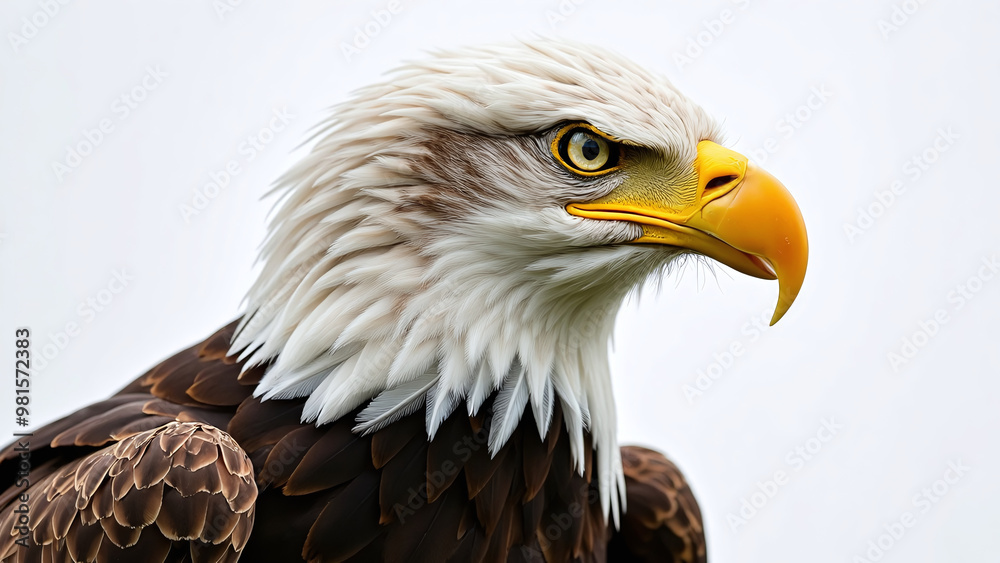 Obraz premium Close-Up of a Bald Eagle
