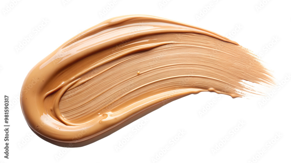 makeup liquid foundation swatch, beauty cosmetics isolated vector makeup liquid foundation swatch, beauty cosmetics isolated vector