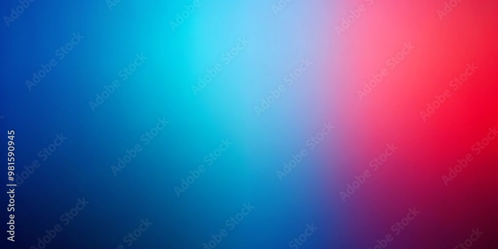Obraz premium Abstract Blue and Red Gradient Background, Abstract, Gradient, Background