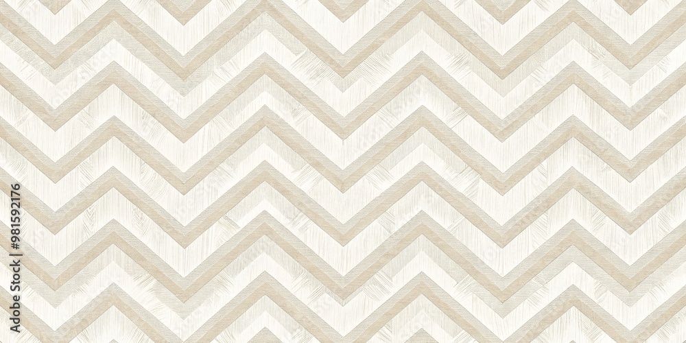 Beige and White Chevron Pattern with Textured Surface, chevron, pattern, texture Beige and White Chevron Pattern with Textured Surface, chevron, pattern, texture