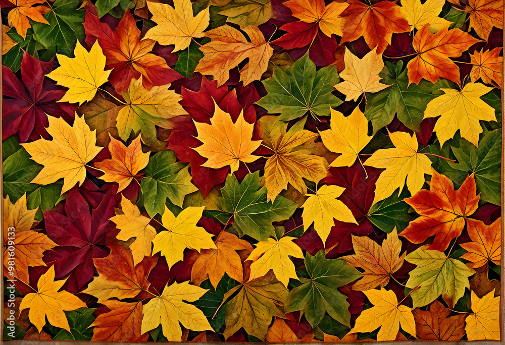 Detailed Realistic Autumn Leaves with Rich Tapestry of Fall Colors
Detailed Realistic Autumn Leaves with Rich Tapestry of Fall Colors