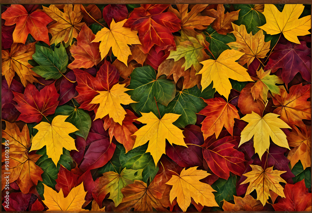 Detailed Realistic Autumn Leaves with Rich Tapestry of Fall Colors
Detailed Realistic Autumn Leaves with Rich Tapestry of Fall Colors