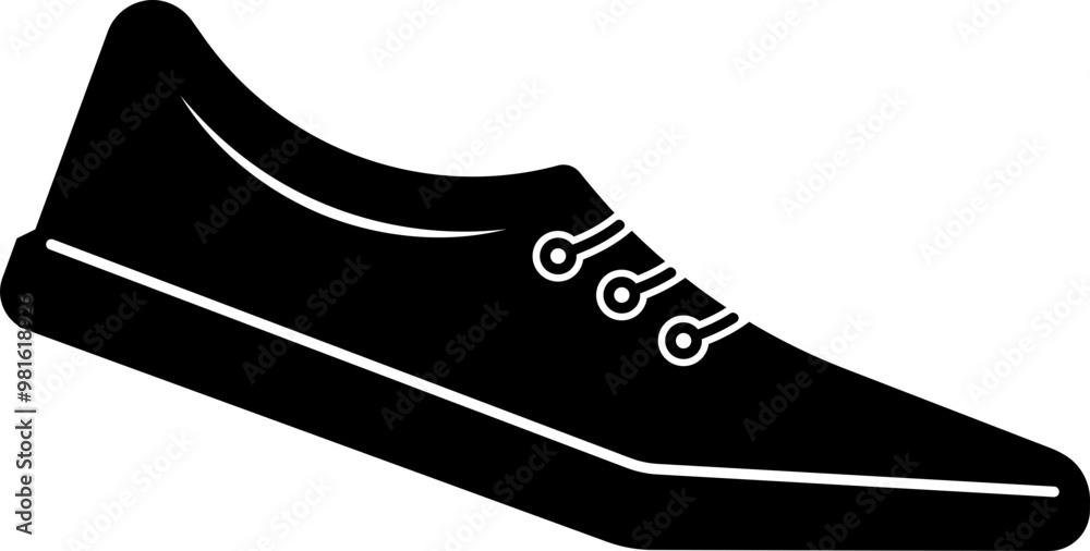 Simple Fashion Casual Shoe Icon Simple Fashion Casual Shoe Icon