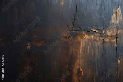 Authentic aged, weathered wood texture with peeling and vintage look